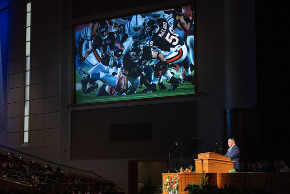 Devotional with Brother Gabriel Reid, Second Conselor in the Sunday School Presidency.