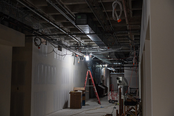 Mckay Library Construction - Apr 2025