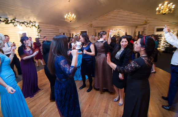 Cdts from BYU-I gather at The Loft, just south of Rigby, to enjoy a night of dinner and dancing at the Army ROTC Military Ball.