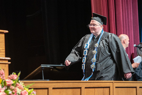 Graduates during Interdisciplinary Studies convocation.
