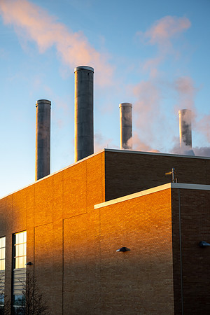 Heat Plant Sunset -Jan 2025