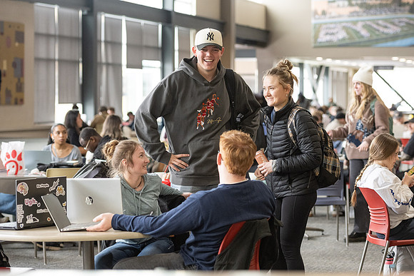 Students on Campus - Feb 2025