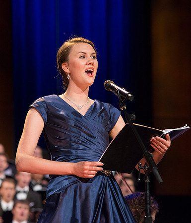 A BYU-Idaho Sacred Music Production performed in the BYU-Idaho Center, conducted by Dallin Hansen and written by Daniel Gawthrop.