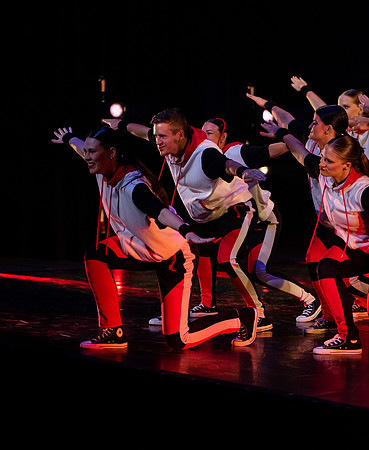 BYUI students dance in Extravadance during the Spring 2021 semester.