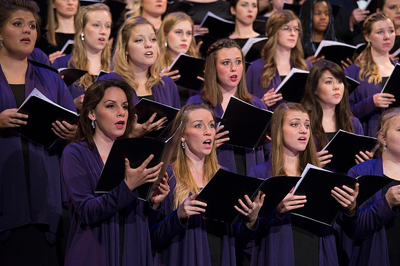 A BYU-Idaho Sacred Music Production performed in the BYU-Idaho Center, conducted by Dallin Hansen and written by Daniel Gawthrop.