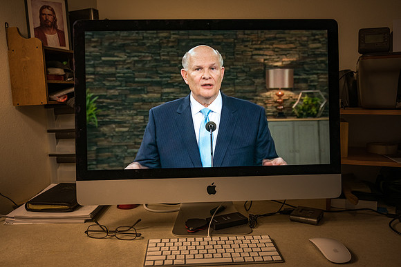 Elder Dale G Renlund, member of the Quorum of the Twelve Apostles, and his wife spoke to BYU-Idaho for devotional. It was a live broadcast out of Salt Lake City, Utah.