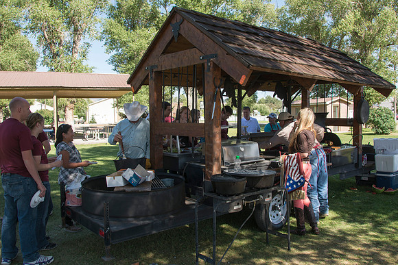 Dance Alliance tour through Wyoming Colorado and South Dakota. An enjoyable day at the "Homeplace" the ranch of the Pope family in Cokeville, Wyoming.