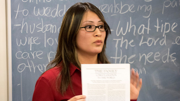 Jenny Ruiz, Pathway student in the Washington DC area.