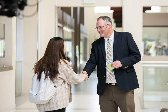 BYU-Idaho Devotional Promotional Video. Arnold Thiebaud Interacting with students. Spring Semester