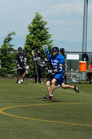 Brigham Young University-Idaho's men's lacrosse plays in the upper fields on campus.
