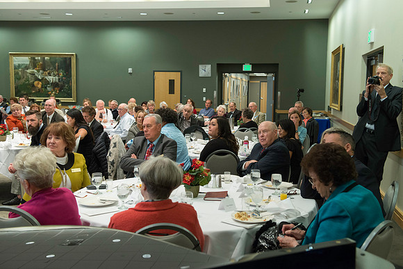 Nov, 9 2014, Ed and Arlene Williams were honored at Emeritus Breakfast.