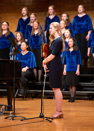 Hymn Festival held at the Barrus Concert Hall in the Snow Performing Arts Center.