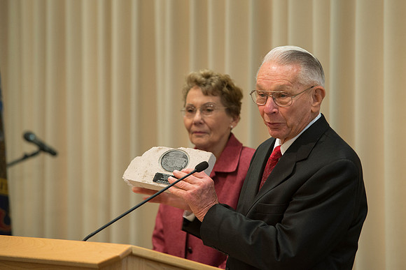 Don and Marsha Heinz were recognized with the Distinguished Emeritus Service Award. November 9, 2013 Emeritus Breakfast