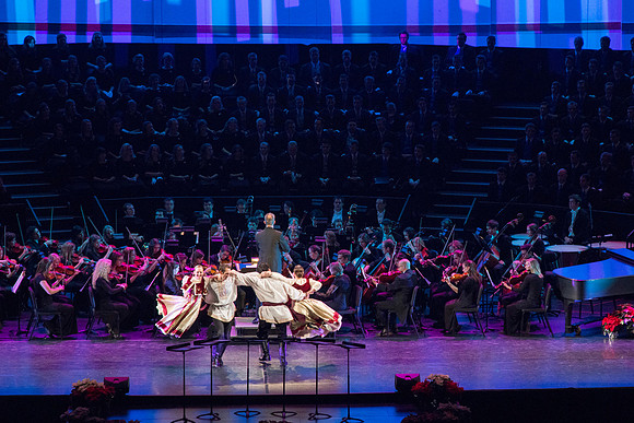 BYU-Idaho Choirs and Orchestra perform at A BYU-Idaho Christmas Concert featuring The King Singers.
