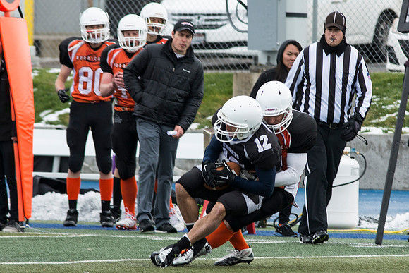 Competitive Football Championship game.