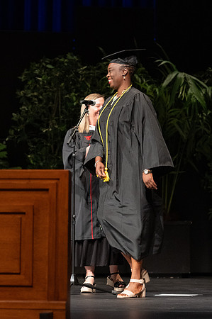Graduates during convocation for the College of Education & Human Development