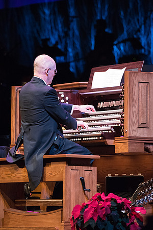David Archuleta and Nathan Pacheco were the featured guests at BYU-Idaho's annual Christmas concert in the BYU-Idaho Center. They performed with the Symphony Orchestra, combined choirs, and other stud