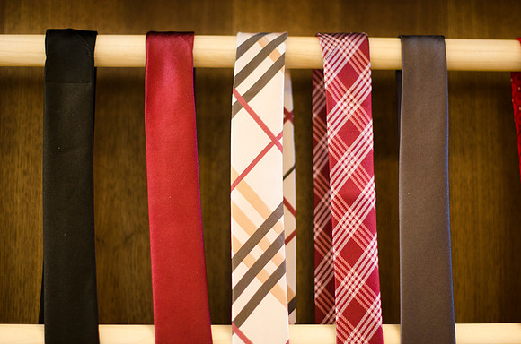 IBC group, Y Knot, Displays their ties and bowties at the I-Center