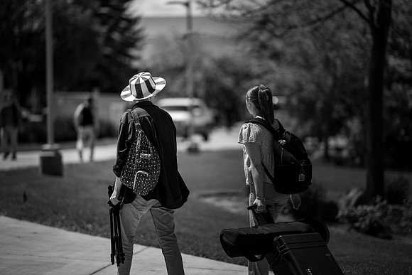 Students on Campus - May 2025