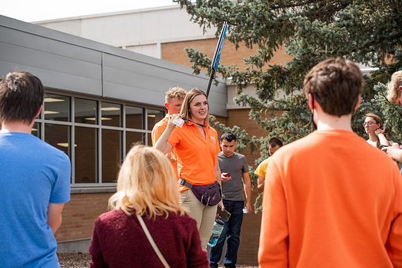 BYUI students return to campus for the Fall 2021 semester. New Freshman participate in Get Connected with their I-Groups on move-in day.