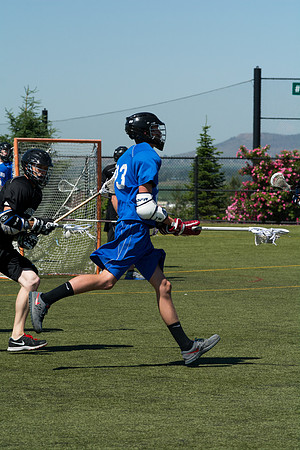 Brigham Young University-Idaho's men's lacrosse plays in the upper fields on campus.
