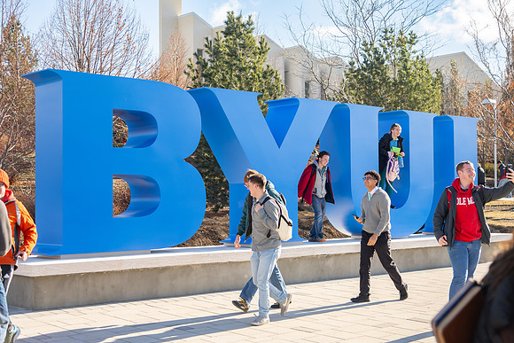 BYUI Sign Reveal - December 2024