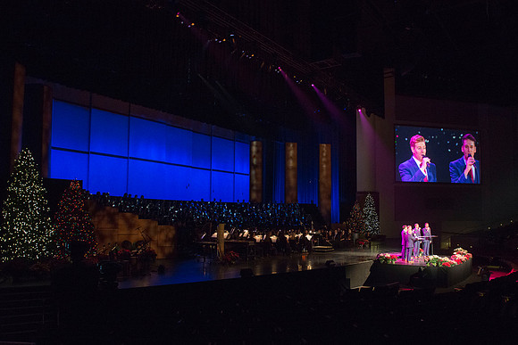 BYU-Idaho Choirs and Orchestra perform at A BYU-Idaho Christmas Concert featuring The King Singers.