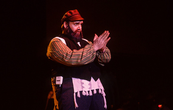 Actor performs for Centennial Spectacular.