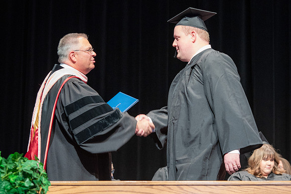 Graduates during Interdisciplinary Studies convocation.