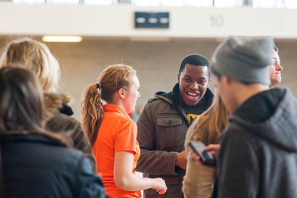 Brigham Young University-Idaho's Get Connected program is for new students to meet other new students and get situated for the upcoming semester.