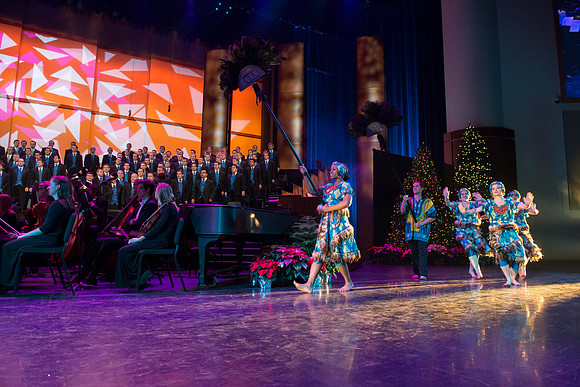 BYU-Idaho Choirs and Orchestra perform at A BYU-Idaho Christmas Concert featuring The King Singers.