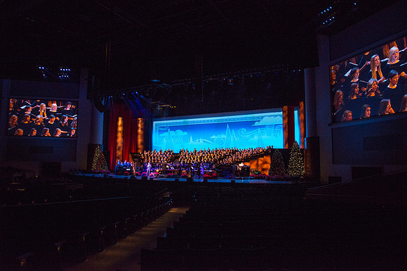 BYU-Idaho students perform in the Christmas Concert featuring Nathan Pacheco