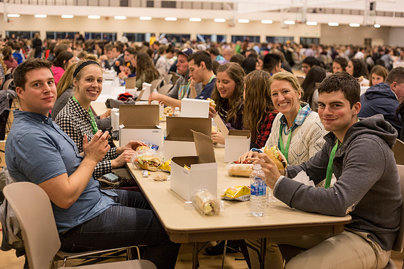 BYU-Idaho students gather together to learn how to discover their passion, tell their story and network effectively.