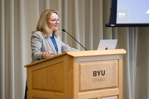 President Meredith, Philanthropies gathering for Signature Scholarships.
