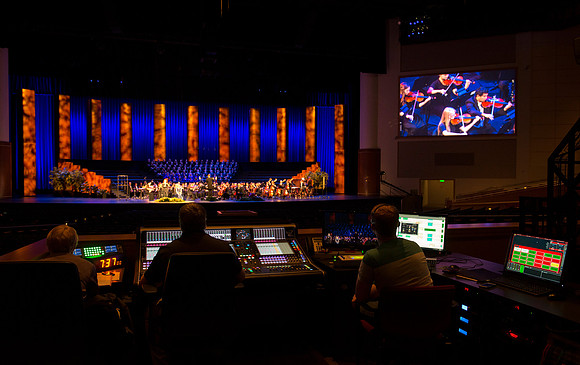 A BYU-Idaho Sacred Music Production performed in the BYU-Idaho Center, conducted by Dallin Hansen and written by Daniel Gawthrop.