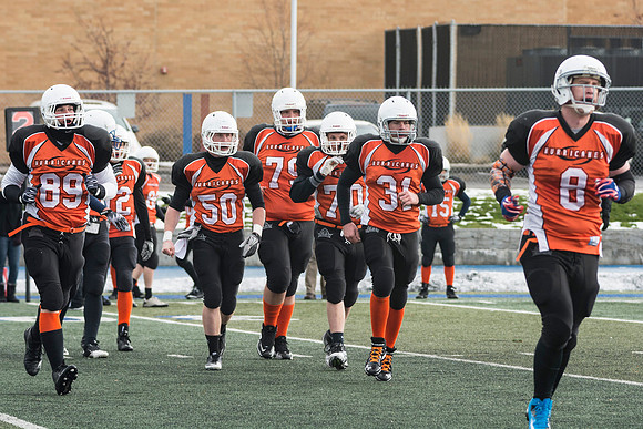 Competitive Football Championship game.