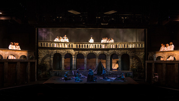 The Savior of the World is a musical production based on scriptural accounts about the birth and ressurection of the Savior. It is a joint production put on by the Department of Theater and Dance and