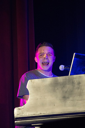 Get Connected puts on talent show for new students.