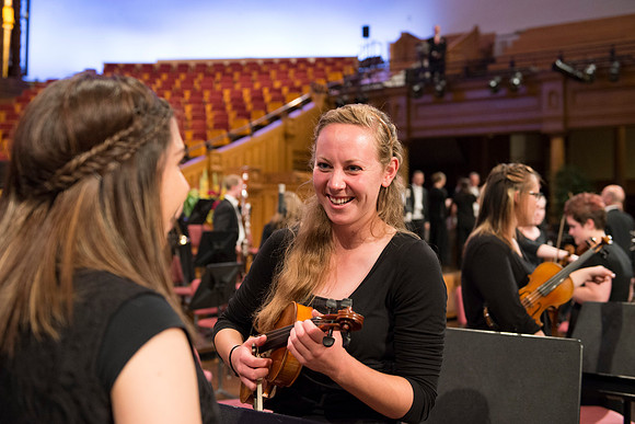 The BYU-Idaho Music department presents "How Beautiful Upon the Mountains", sacred music composed by Daniel Gawthrop, performed in SLC.