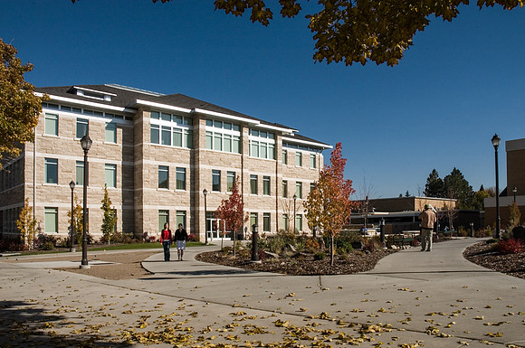 The building is now home to the Communication Department and Art Department.