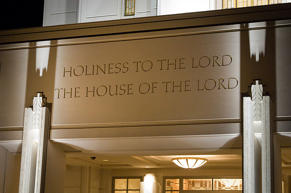 "Holiness to the Lord the House of the Lord"
