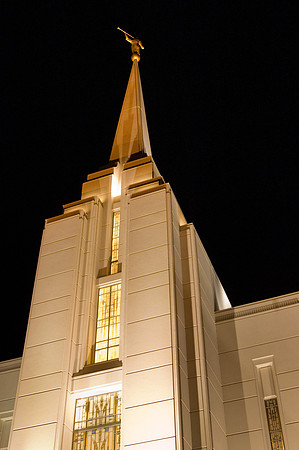 Rexburg Temple Spire