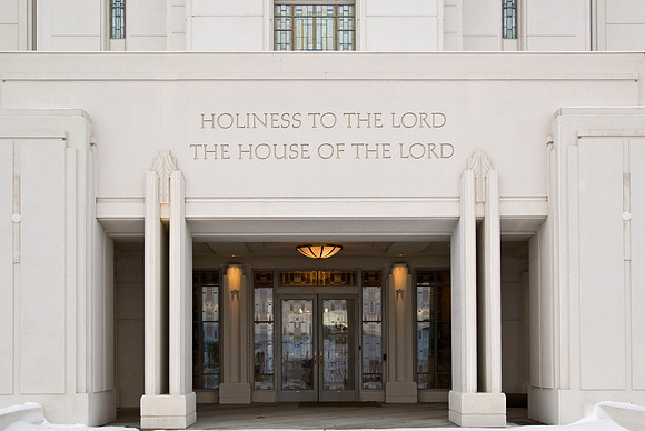 "Holiness to the Lord the House of the Lord"
