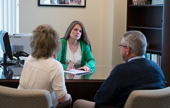 Beehive Credit Union marketing photos with Brent & Gaylynn Bean.