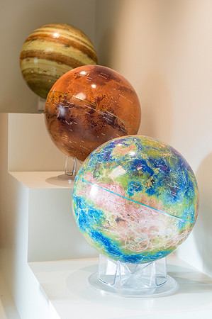 "We want their experience to start as soon as they enter the building," answered Gahn. Julie Willis, the Geology Department Chair continued, "So this is part of the grand vision: As people come throug