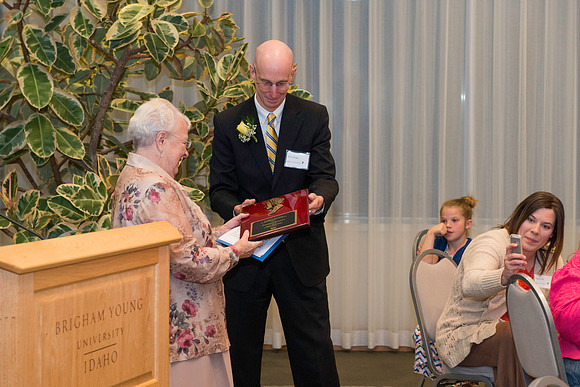 A selection of photos from the Eliza R. Snow Soiety Evening of Honors held on March 20th 2015. Florence Bowman was honored with the Eliza R. Snow award.