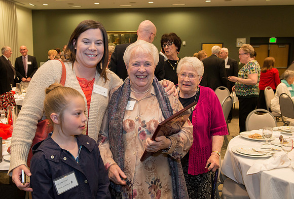A selection of photos from the Eliza R. Snow Soiety Evening of Honors held on March 20th 2015. Florence Bowman was honored with the Eliza R. Snow award.