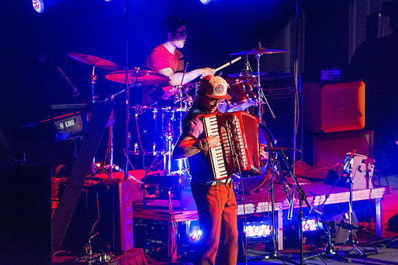 Students perform various song arrangements of either covers or original peices.