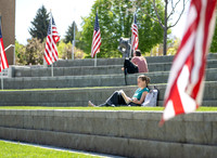 Ampitheater Memorial Day Flags - May 2025
