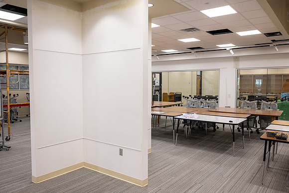 McKay Library Finishing Touches - Sept 2025